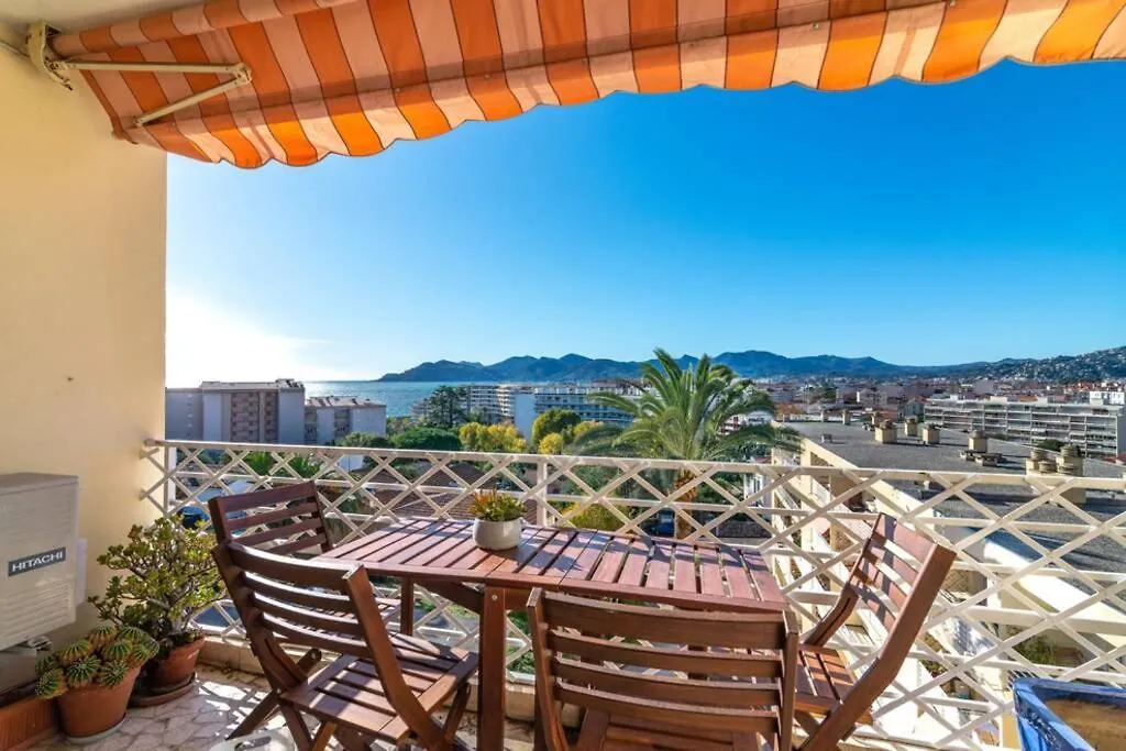 C078-Superb Apt In Cannes - Sea View - 6 People